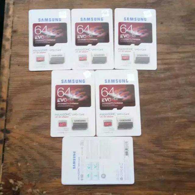 SAMSUNG Đầu Chuyển Đổi Microsd Evo + Sd 64 Gb Class 10 | BigBuy360 - bigbuy360.vn