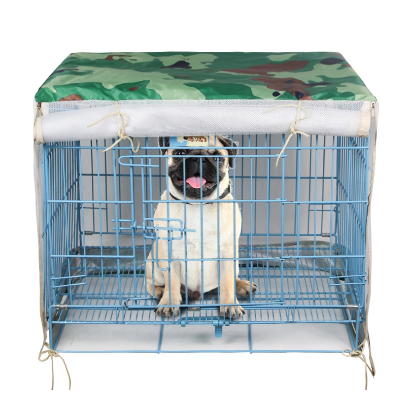 Vỏ Bọc Chuồng Thú Cưng 24 36 42 Inches Bằng Vải Oxford Bền Chống Nước