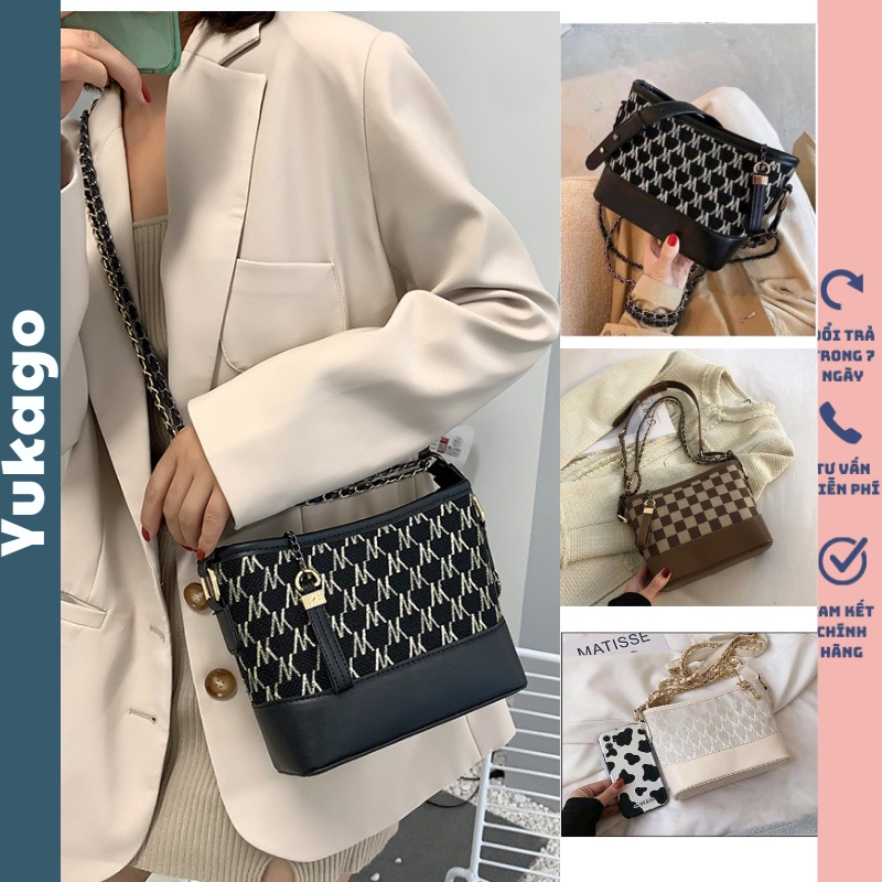 Túi xách nữ đẹp đeo chéo đeo vai size nhỏ đi chơi đi làm thời trang cao cấp YUKAGO T1.022.KE