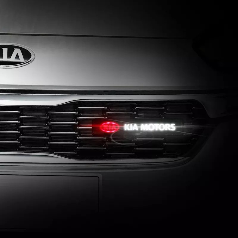 1 Đèn LED Trang Trí Lưới Tản Nhiệt Phía Trước Cho Xe Hơi Kia soluto Bonngo carnival picanto sportage sorento rio soul stinger forte