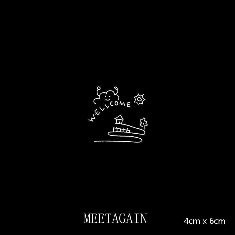Hình xăm dán tạm thời không thấm nước 4cmx6cm kéo dài 15 ngày S-010