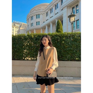 Set áo gile be ảnh thật