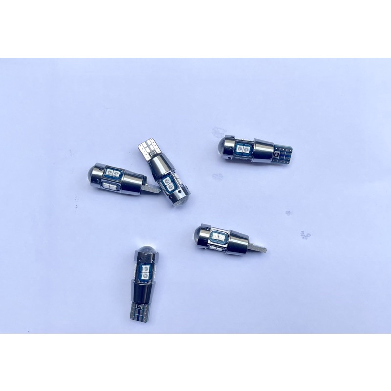 Đèn led cao cấp T10 Mi Hawks siêu sáng gắn các dòng xe. Nhiệt màu 5300k 12V 5W. Bảo hành 5 năm