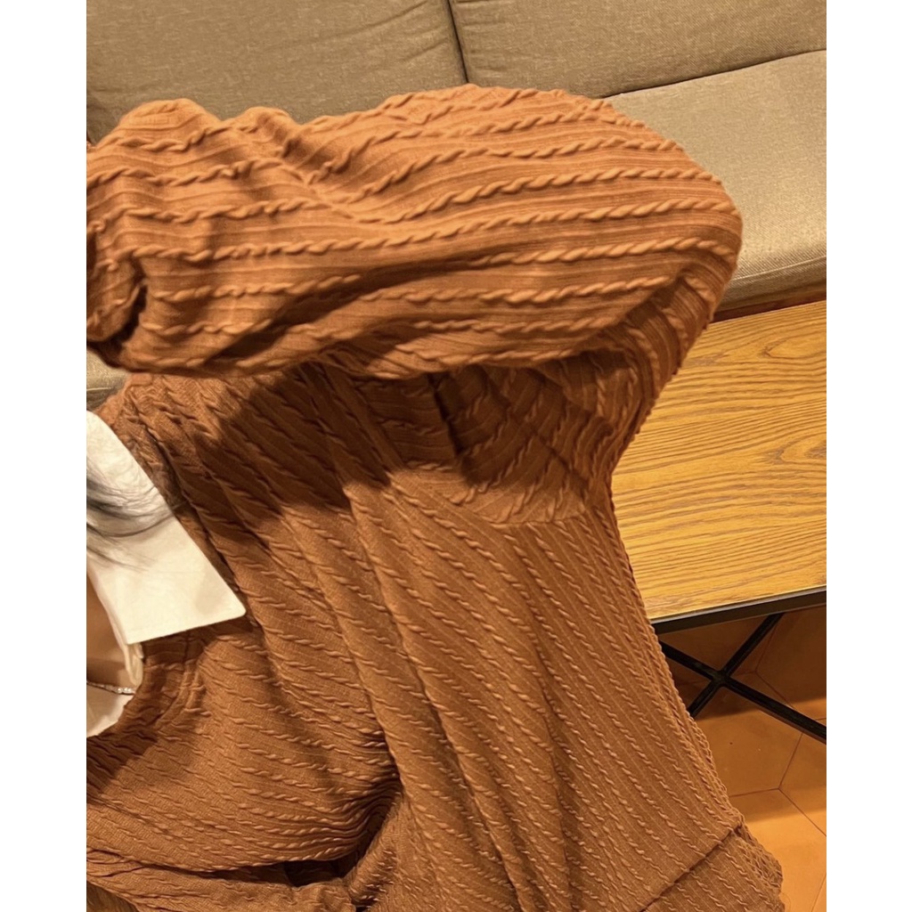 Da Eun Sweatshirt - Áo thun tay dài vải gân - Remmus.vn