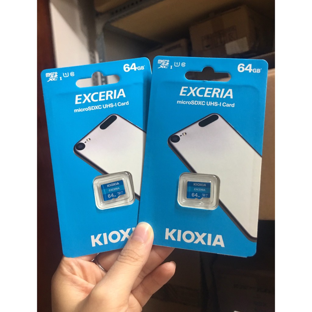 Thẻ Nhớ MicroSD Kioxia(Toshiba) Exceria Class 10 64GB, 32GB, 100MB/S - Chính Hãng, FPT Phân Phối - Bảo Hành 5 Năm