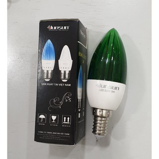 Bóng đèn led trái ớt  đui E14 3w