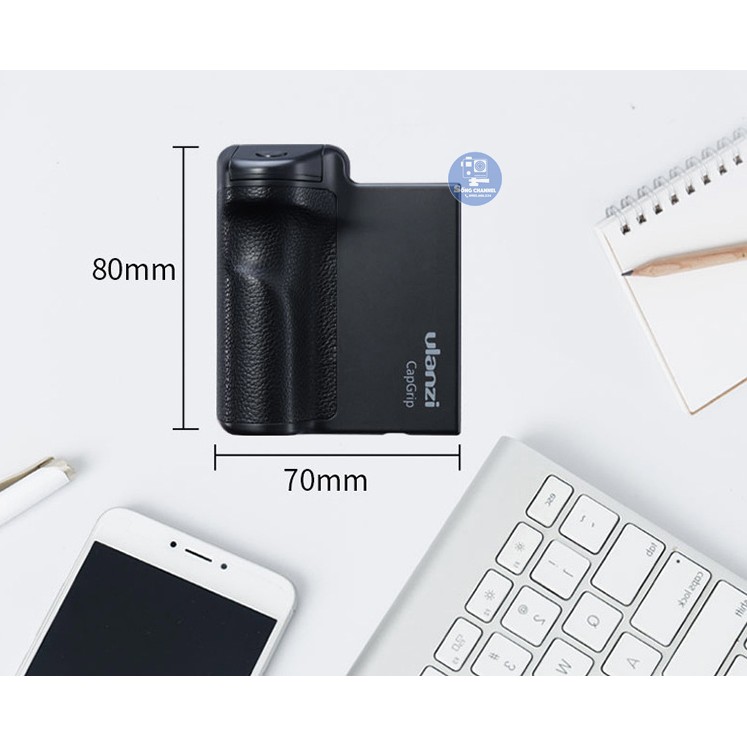 Tay cầm tích hợp chụp ảnh Bluetooth cho điện thoại Ulanzi Capgrip