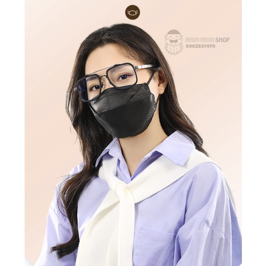Khẩu trang chống bụi KF94 KN95 thoáng khí phong cách hàn quốc- Hàng có sẵn