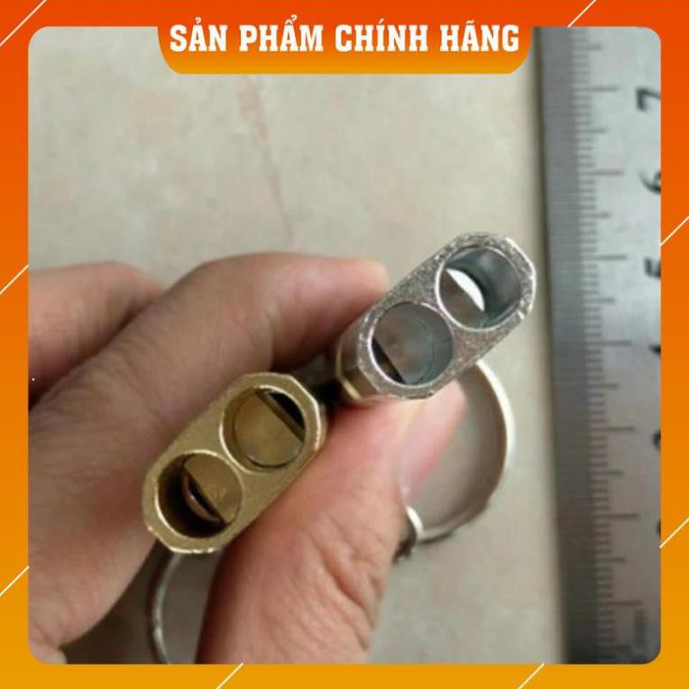 [FreeShip – Giảm 30k]  Còi Đa Năng - Còi Sinh Tồn Ống Kép Móc Khóa Kim Loại | BigBuy360 - bigbuy360.vn