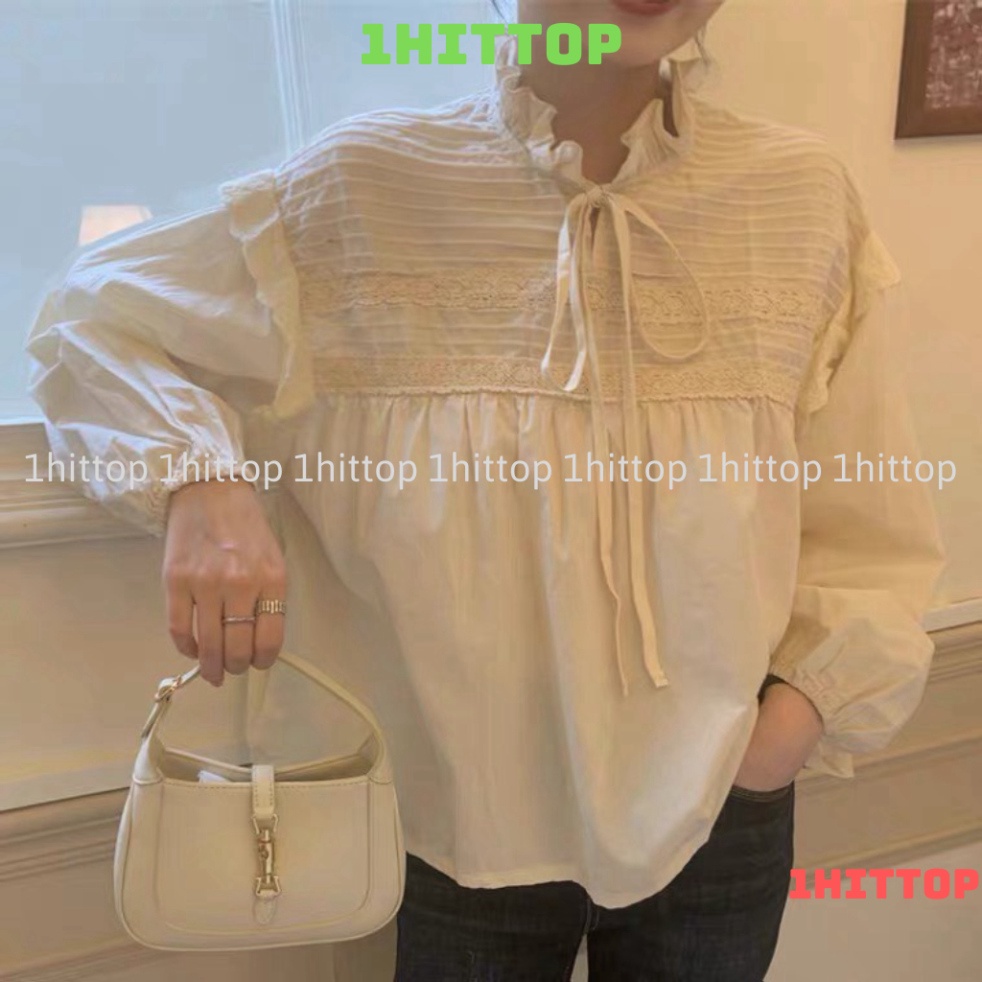 Áo babydoll tiểu thư ,áo sơ mi bèo công sở FREESHIP freeship50k    bb