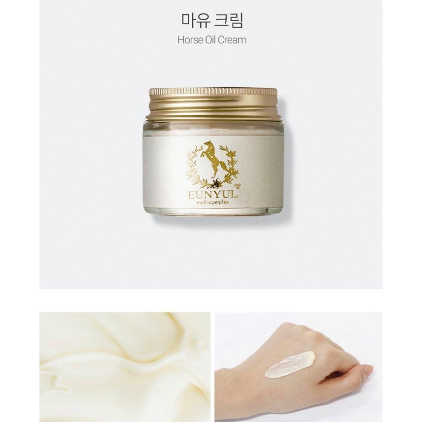 Kem tinh dầu ngựa trẻ hóa trắng da chống nhăn Eunyul Multi Complex 70g