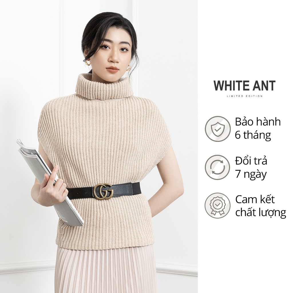 Áo Len Hàng Thiết Kế Cao Cấp Cổ Lọ White Ant Chất Len Nhập Khẩu 201713002.201