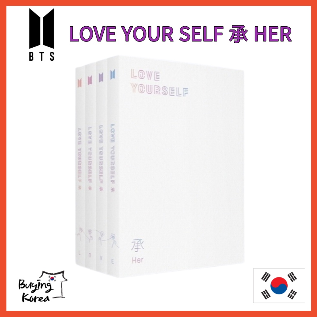 Album LOVE YOUR SELF nhóm nhạc BTS - 5th Mini (LOVE) 1CD
