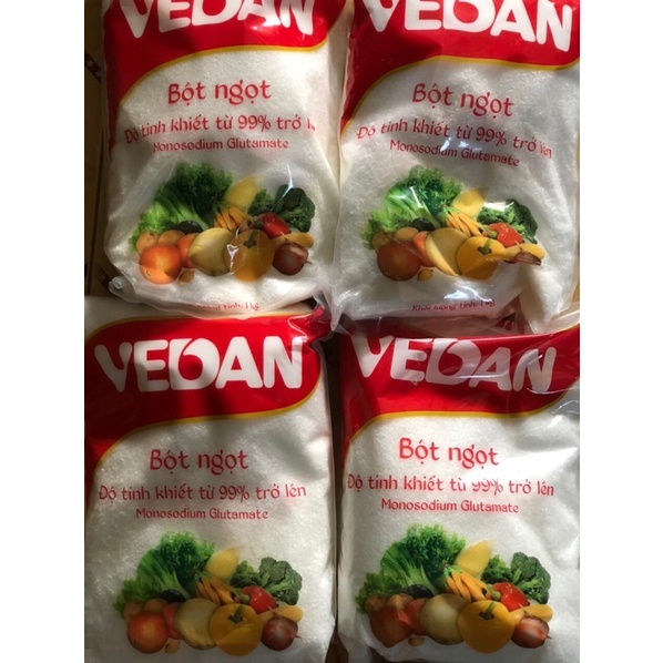 Bột ngọt VEDAN 1kg chính hãng date mới