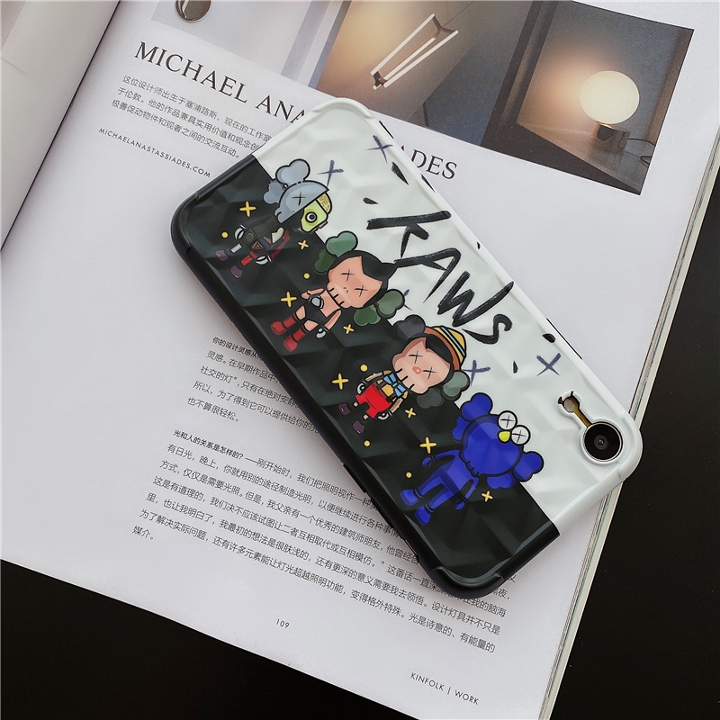 Ốp điện thoại in hình nhân vật Kaws đầy màu sắc độc đáo cho IPHONE 11 PRO MAX 7 8 PLUS XR XS MAX 12 PRO MAX | BigBuy360 - bigbuy360.vn