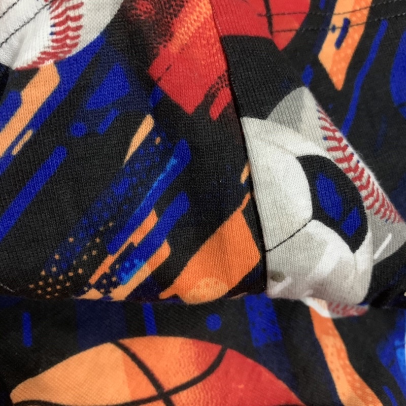 Quần Short Đùi Ngắn Cho Bé PLACE Hàng Xuất Dư Xịn Chất Mịn Đẹp 100% Cotton In Hình Quả Bóng Dễ Thương