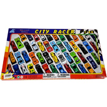Bộ đồ chơi 50 chiếc ô tô mô hình (Siêu bền, nhiều màu sắc)