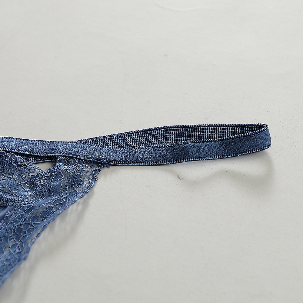 Quần Lót Ren Không Đường May Lưng Thấp Mềm Mại Thoáng Khí 1 Màu Sắc Cho Nữ