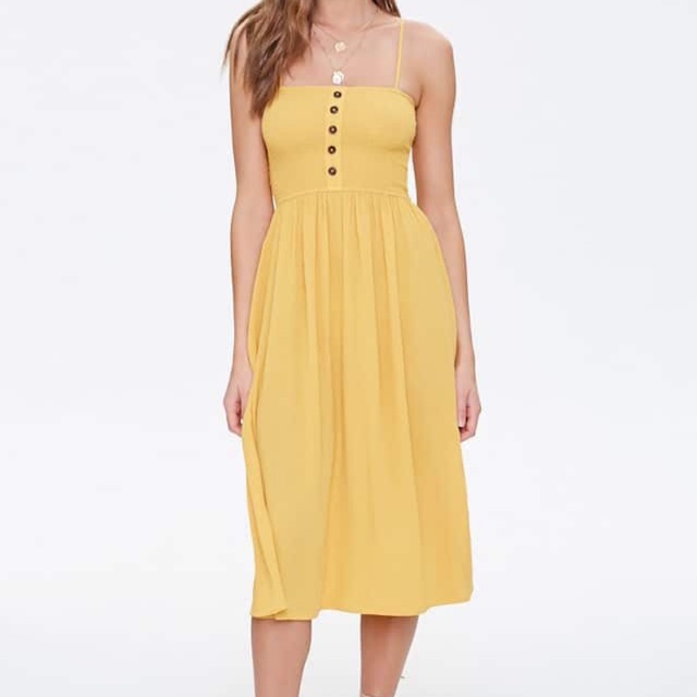 ĐẦM DÂY SMOCKING F21