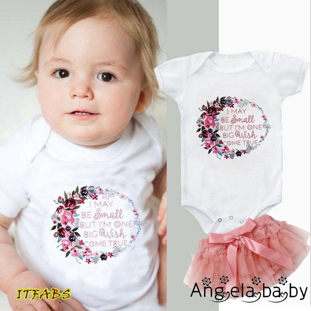 Newborn Infant Romper +Tutu Dress Sets 2Pcs Outfits