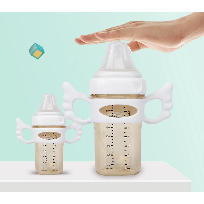 Tay cầm bình sữa Avent, Moyuum, HG silicon, phù hợp với tất cả bình cổ rộng shop mẹ nhím