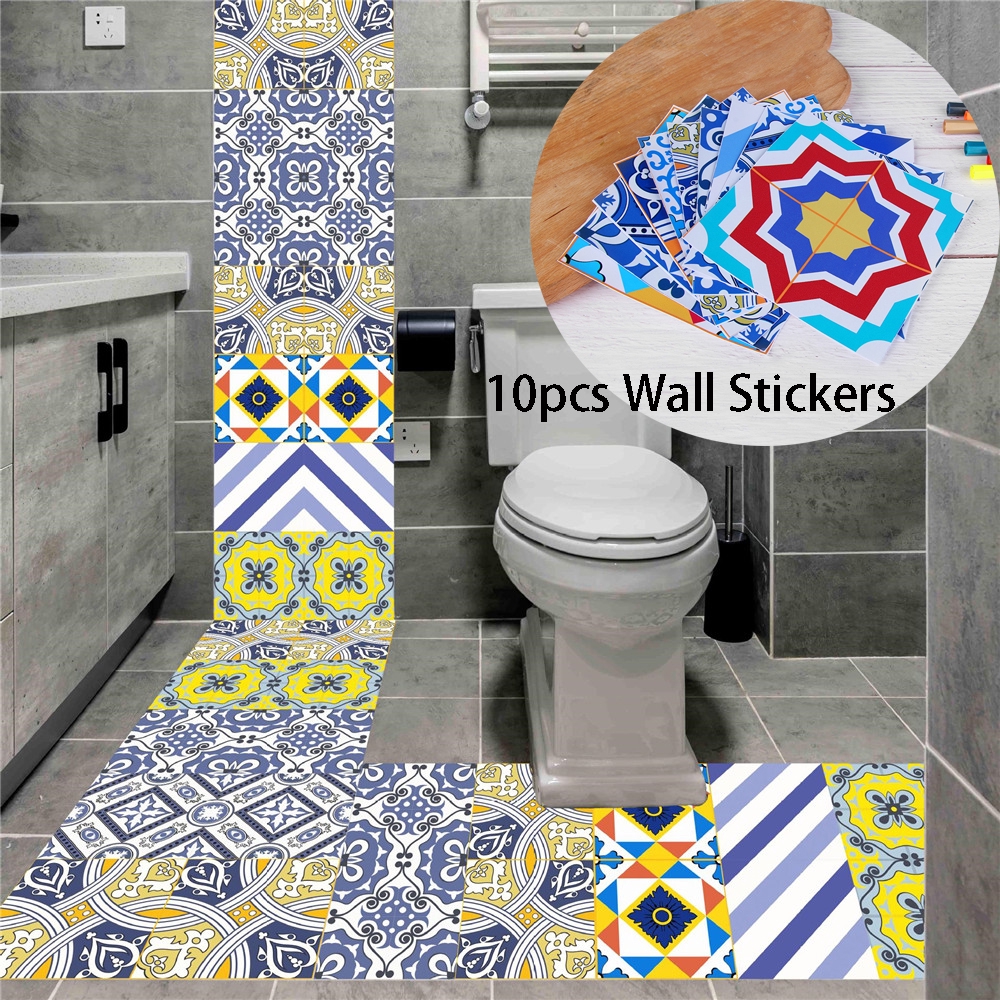 Bộ 10 sticker dán tường xinh xắn dùng trang trí
