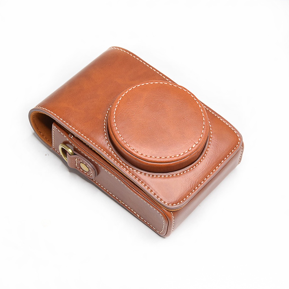 Pu Túi Đựng Kèm Dây Đeo Vai Cho ZV1 G7X MARK II III GR II III RX100 LX10