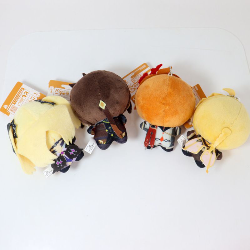 Thú nhồi bông 10cm ZhongLi Xiao Tartaglia Fischl Aether Albedo Klee thích hợp làm quà tặng