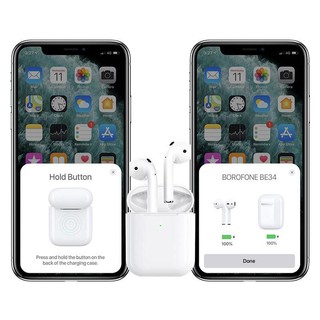 Tai Nghe Bluetooth BOROFONE BE34 - hỗ trợ sạc không dây