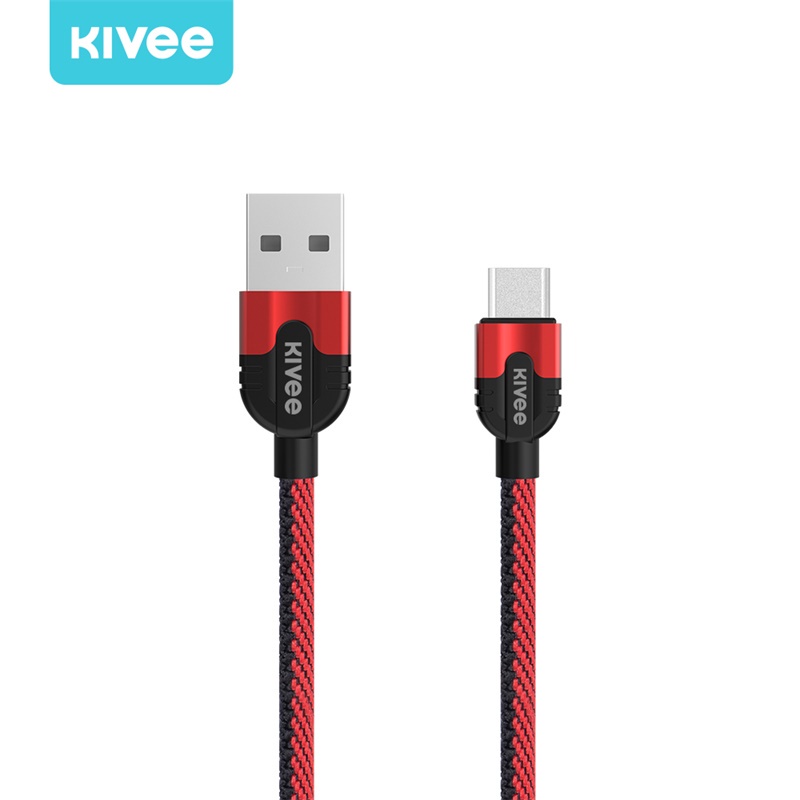 Cáp sạc Kivee 3a cáp sạc nhanh dài 1,2 mét phù hợp với Huawei Samsung oppo Xiaomi