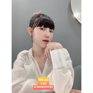 TÓC MÁI DÀY NGANG CÓ RÂU HÀN QUỐC M05