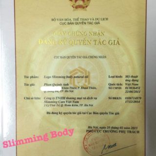 Đốt cháy mỡ thừa Slimmingbody