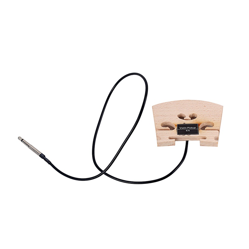 1 Cầu Đàn Kèm Pickup Gắn Bên Trong Thay Thế Cho Đàn Violin Điện 4 / 4