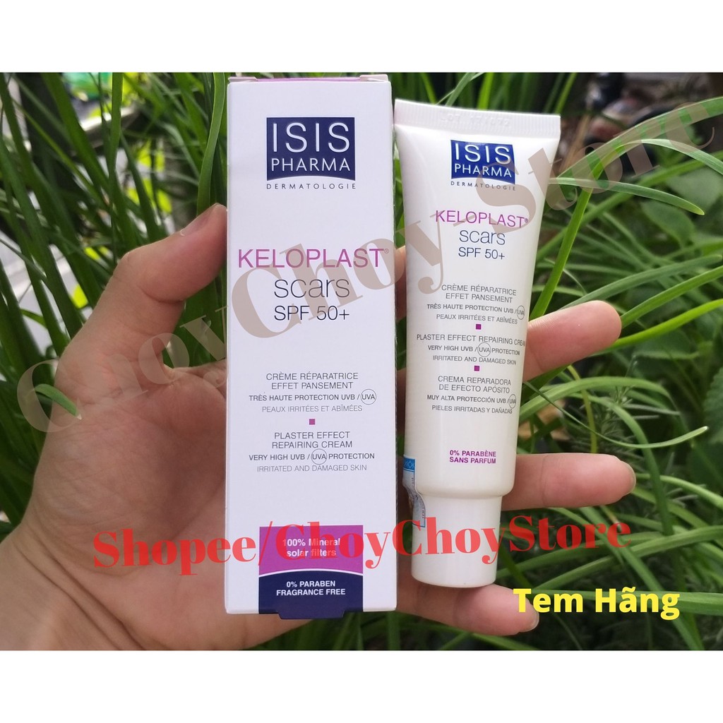 [TEM CTY] ISIS Pharma Keloplast Scars SPF50+ 40mL - Kem Phòng Ngừa Sẹo Xấu