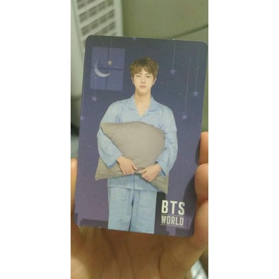 Card Jin BTS world Game Coupon của nhóm nhạc BTS