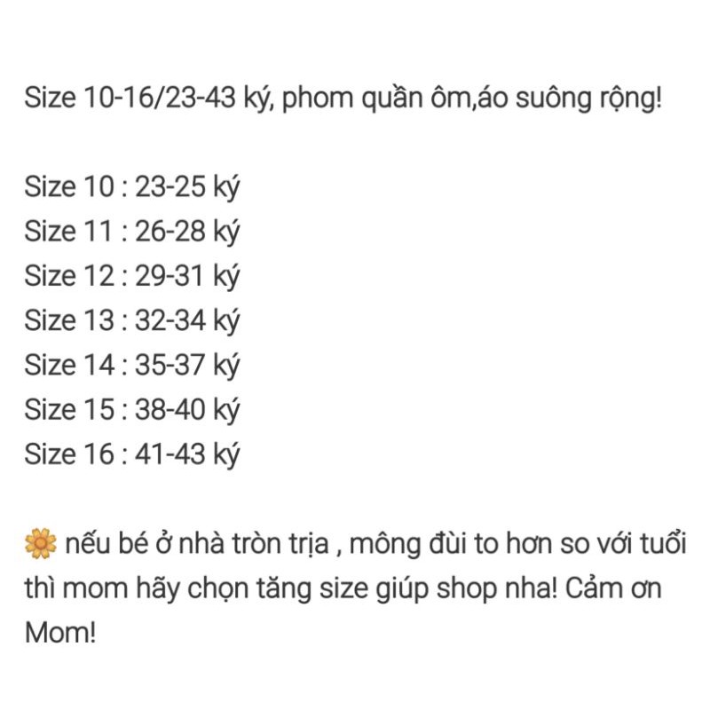 XẢ LẺ SIZE GBL14  (22-45ký) BỘ NGỐ LỬNG THUN COTTON 4 CHIỀU BÉ GÁI SIZE ĐẠI &amp; ĐẠI CỒ CỰC HOT- ĐỒ BỘ TRẺ EM