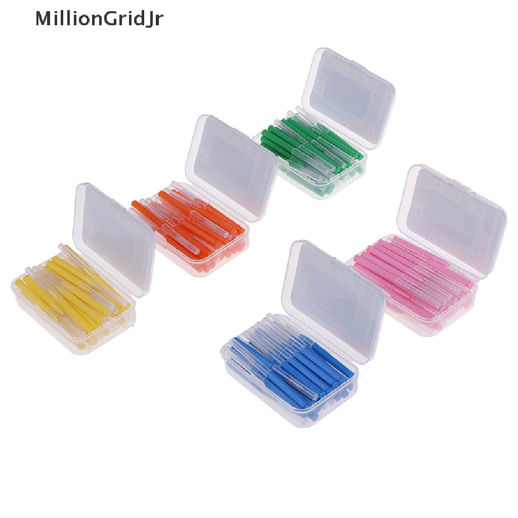 [Hàng mới về] Set 30 bàn chải kẽ răng nha khoa làm sạch răng miệng