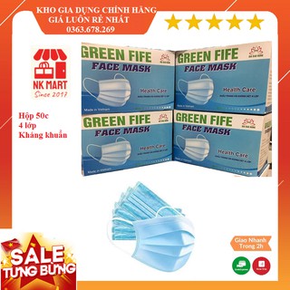 1 set 10 khẩu trang y tế 4 lớp