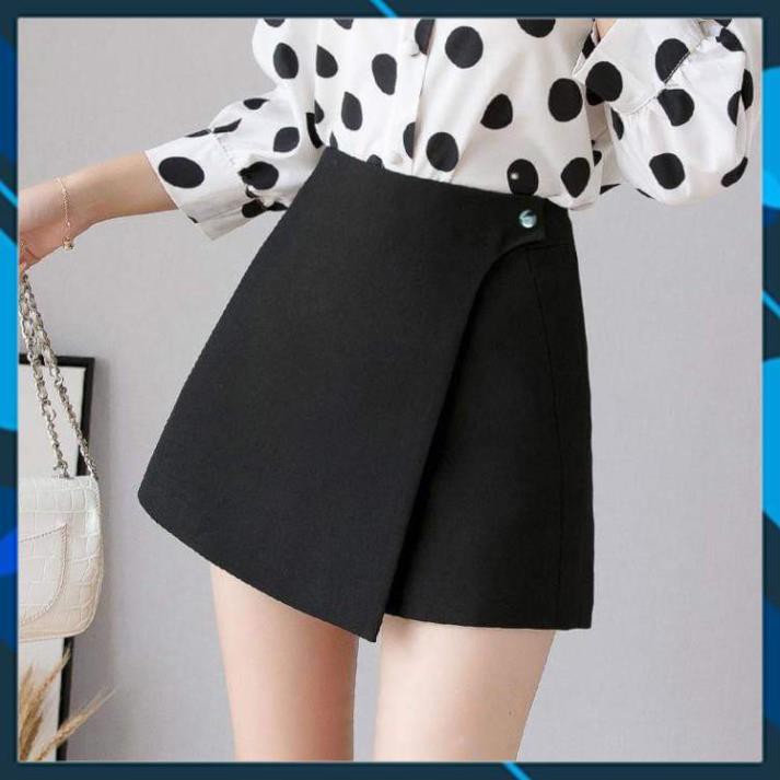 quần giả váy chữ A, quần giả váy phối cúc tôn dáng siêu xinh mã leg106 | BigBuy360 - bigbuy360.vn