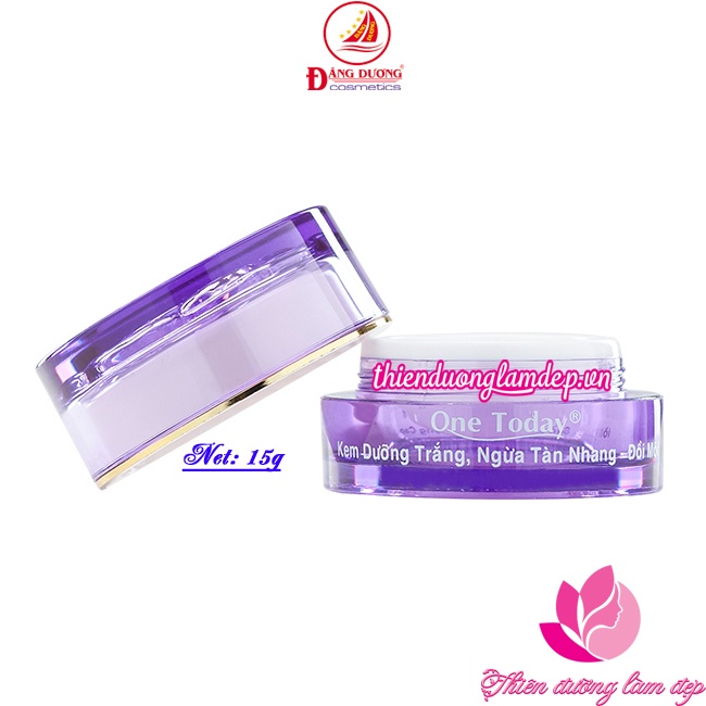 Kem dưỡng trắng, Ngừa tàn nhang, Đồi mồi Cao Cấp ONE TODAY - 15g