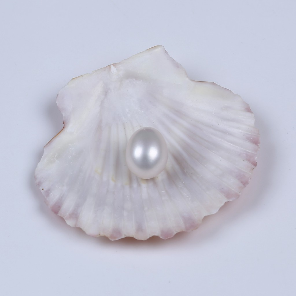 Set 8-8.5mm ngọc trai trắng/hồng/tím chất lượng cao không phai màu