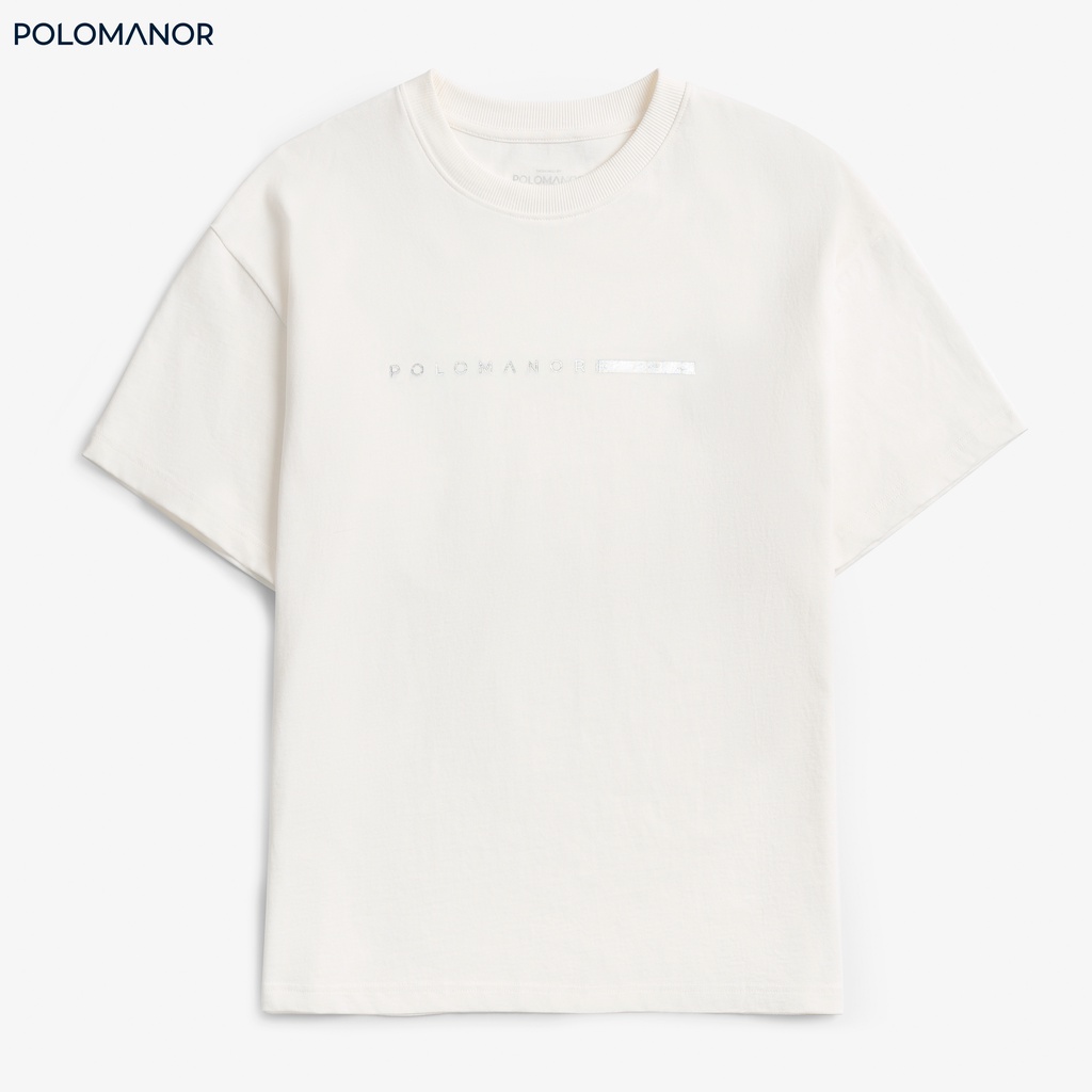 Áo thun unisex PAOLO vải cotton Cosi, form oversize, trẻ trung, năng động - POLOMANOR