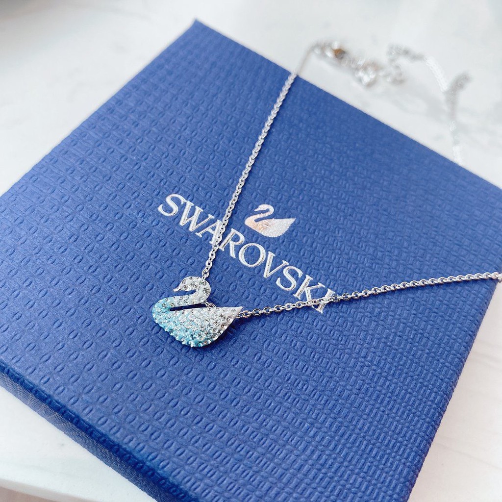 [CHÍNH HÃNG] Dây Chuyền Swarovski Iconic Swan Pendant Necklace Lớn