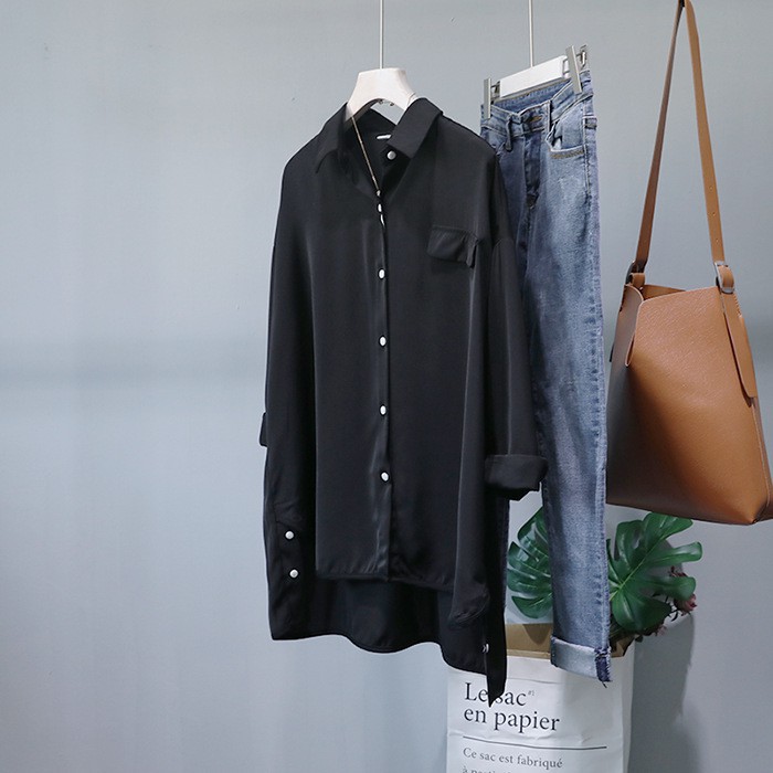 ÁO SƠ MI CÁCH ĐIỆU DÁNG RỘNG TTG109 | BigBuy360 - bigbuy360.vn