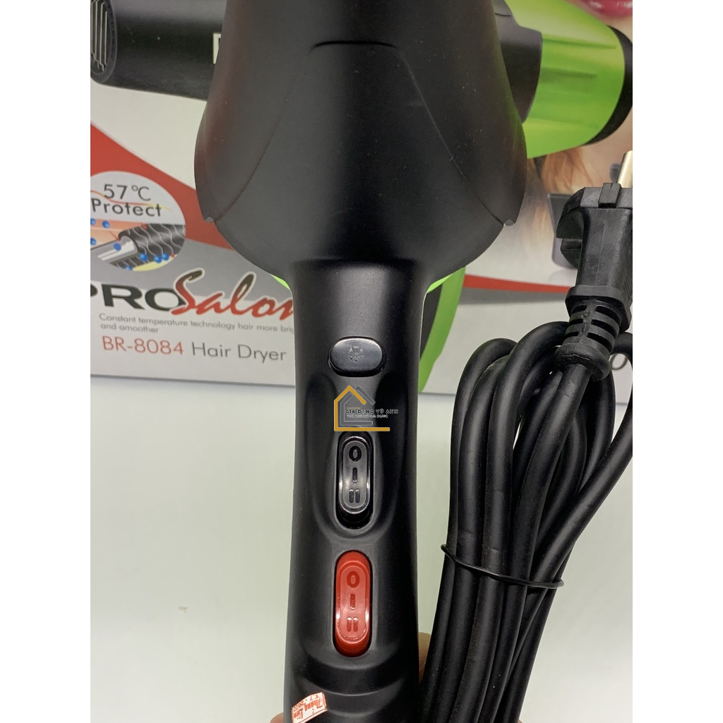 Máy sấy tóc , máy sấy tóc công suất lớn 2 chiều nóng lạnh BCRAA 8084 3000W tặng kèm đầu thổi bảo hành 6 tháng
