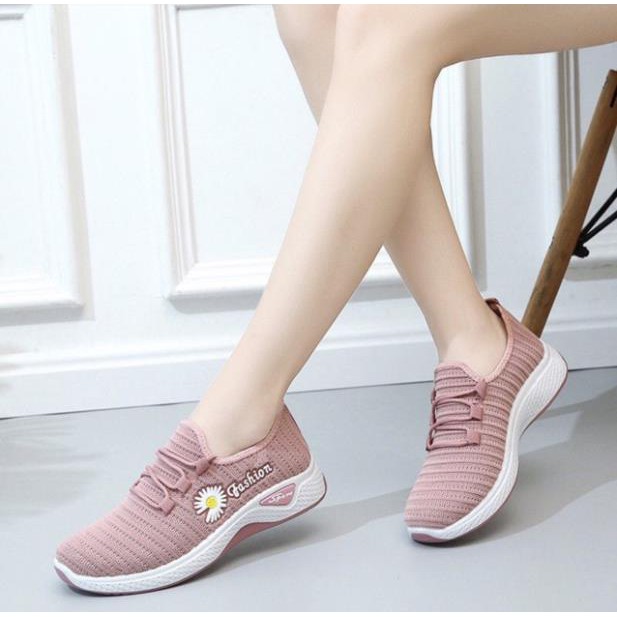 [Mã FAMAYWA2 giảm 10k đơn từ 50k] Giày thể thao nữ hoa cúc , giày đi bộ đế êm - Hàng QC cao cấp TT8 | BigBuy360 - bigbuy360.vn