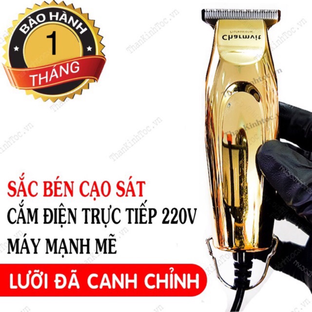 TÔNG ĐƠ ĐIỆN LƯỠI KÉP CHUYÊN NGHIỆP CẠO VIỀN KHẮC CHỮ CỰC SẮC NÉT 2018