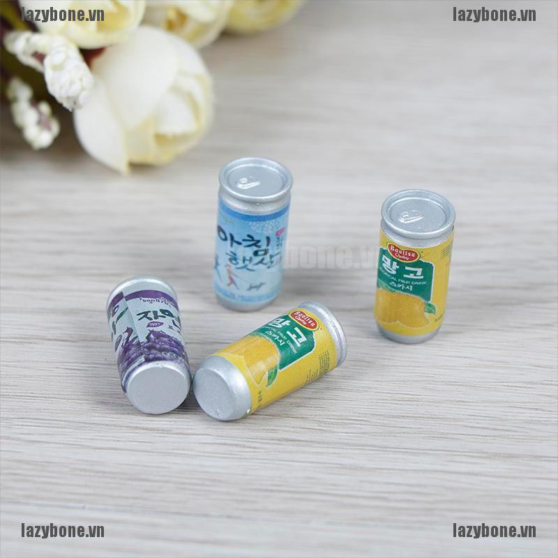 Bộ 4 Bình Nước Trang Trí Nhà Búp Bê Xinh Xắn