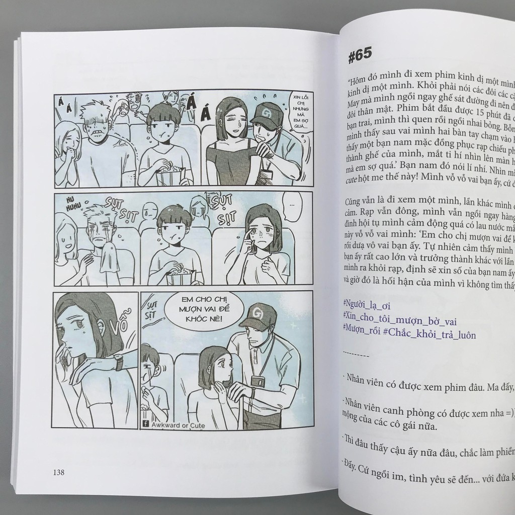 Sách - Xấu Hổ Hay Dễ Thương 3 - Awkward Or Cute (Kèm Bookmark) | BigBuy360 - bigbuy360.vn