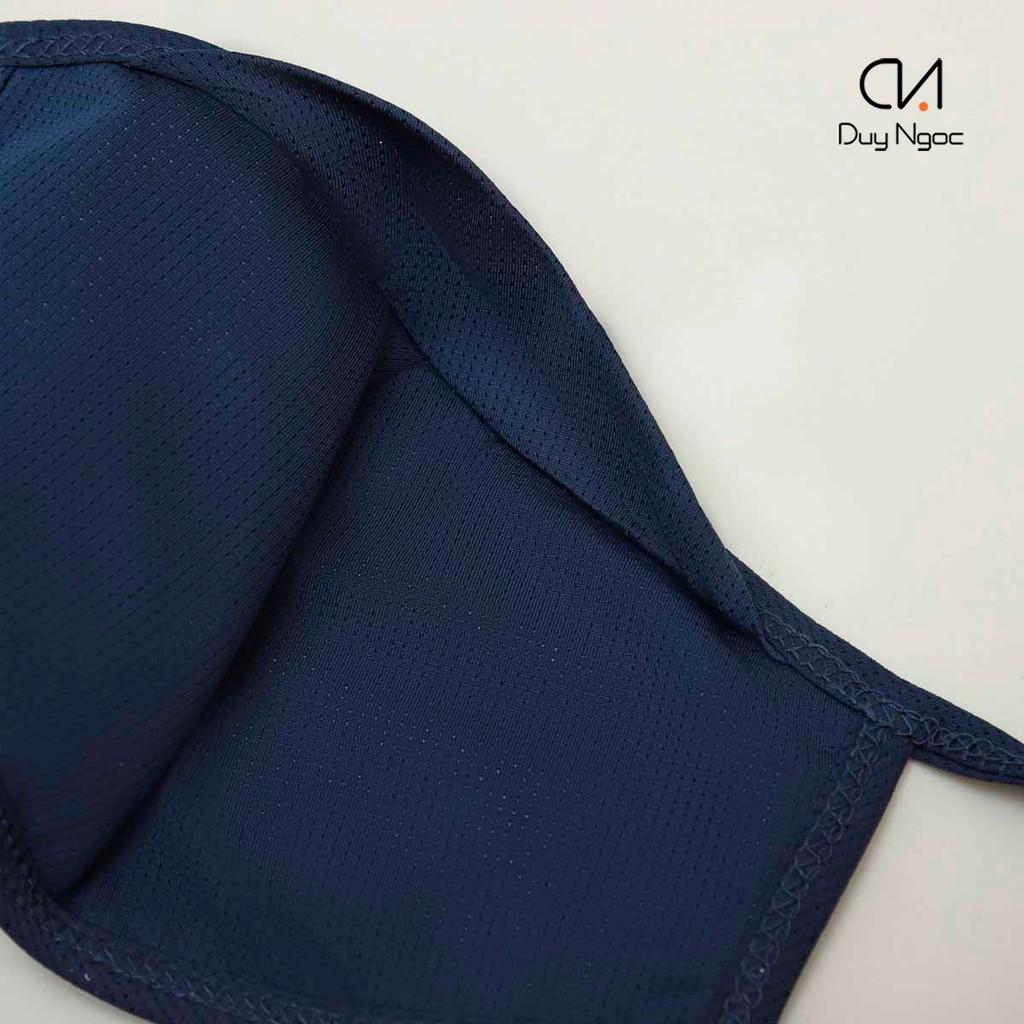 Khẩu Trang Vải Viền Mesh Plus Che Mũi Duy Ngọc Cao Cấp chất liệu vải Mesh thoáng mát dễ thở, 3 lớp an toàn (1229) | BigBuy360 - bigbuy360.vn